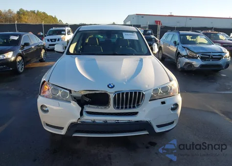2014 BMW X3 xDrive35I z USA, uszkodzony, nr VIN 5UXWX7C50E0E75498